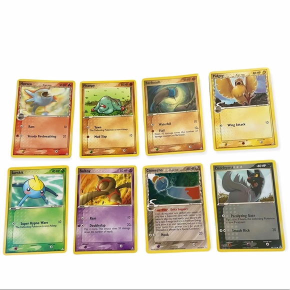 2006 Pokémon Ex Holon Phantoms Pokemon Cards 8 Retro Vintage Cards - Picture 3 of 6